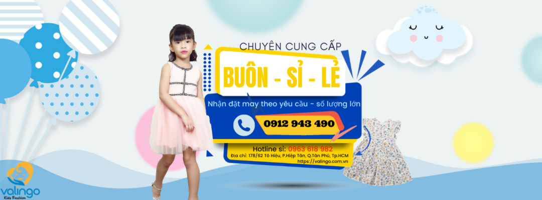 Bán quần áo trẻ em lấy hàng ở đâu chất lượng tốt, giá sỉ | VALINGO